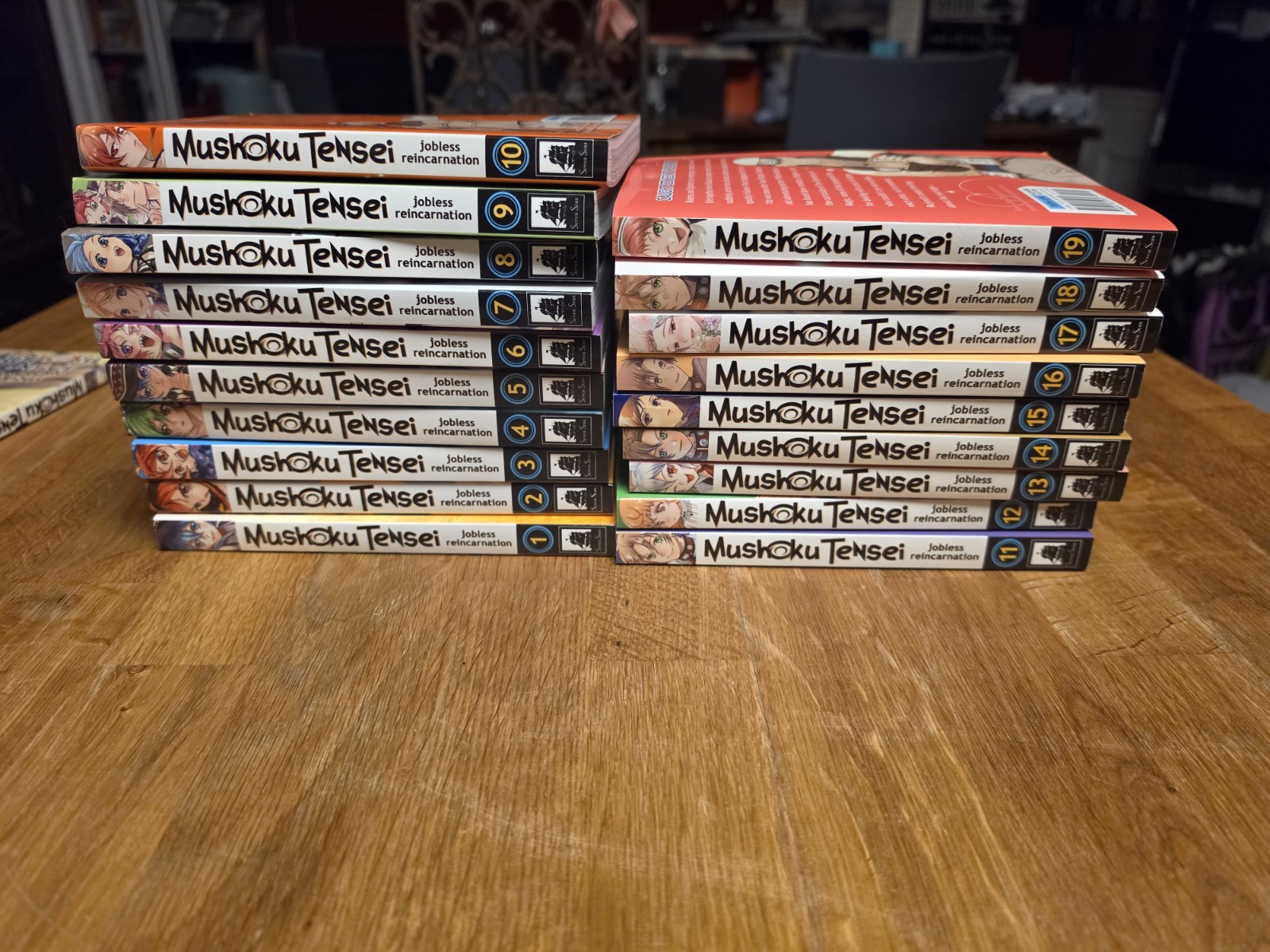 Seven Seas Manga Mushoku Tensei Jobless Reincarnation Vol. 1 - 19 inglese
