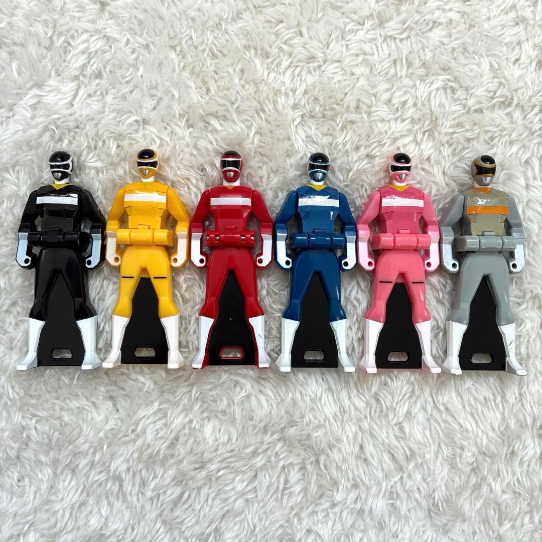 Kaizoku Sentai Gokaiger Ranger Chiave Megaranger Set 6 Pezzi Collezione