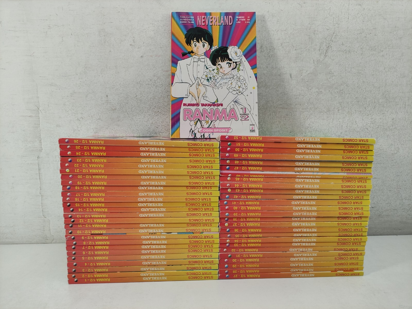 Ranma 1/2 1/53 Collezione Completa Prima Edizione Star Comics Neverland-B15