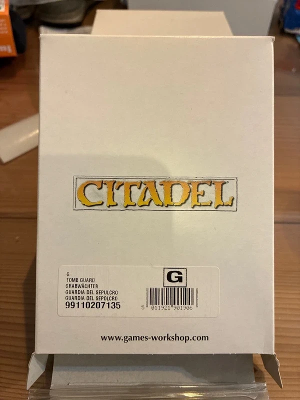 Warhammer. Citadel. Tomb guard . 1460