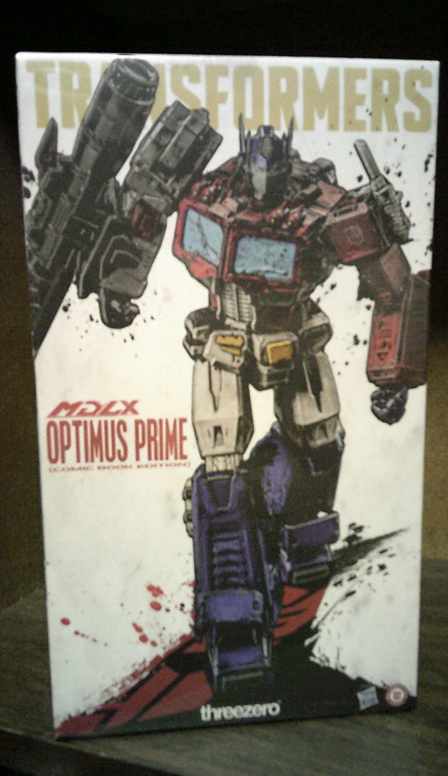 Transformers Threezero MDLX Optimus Prime Modellino Edizione Fumetto