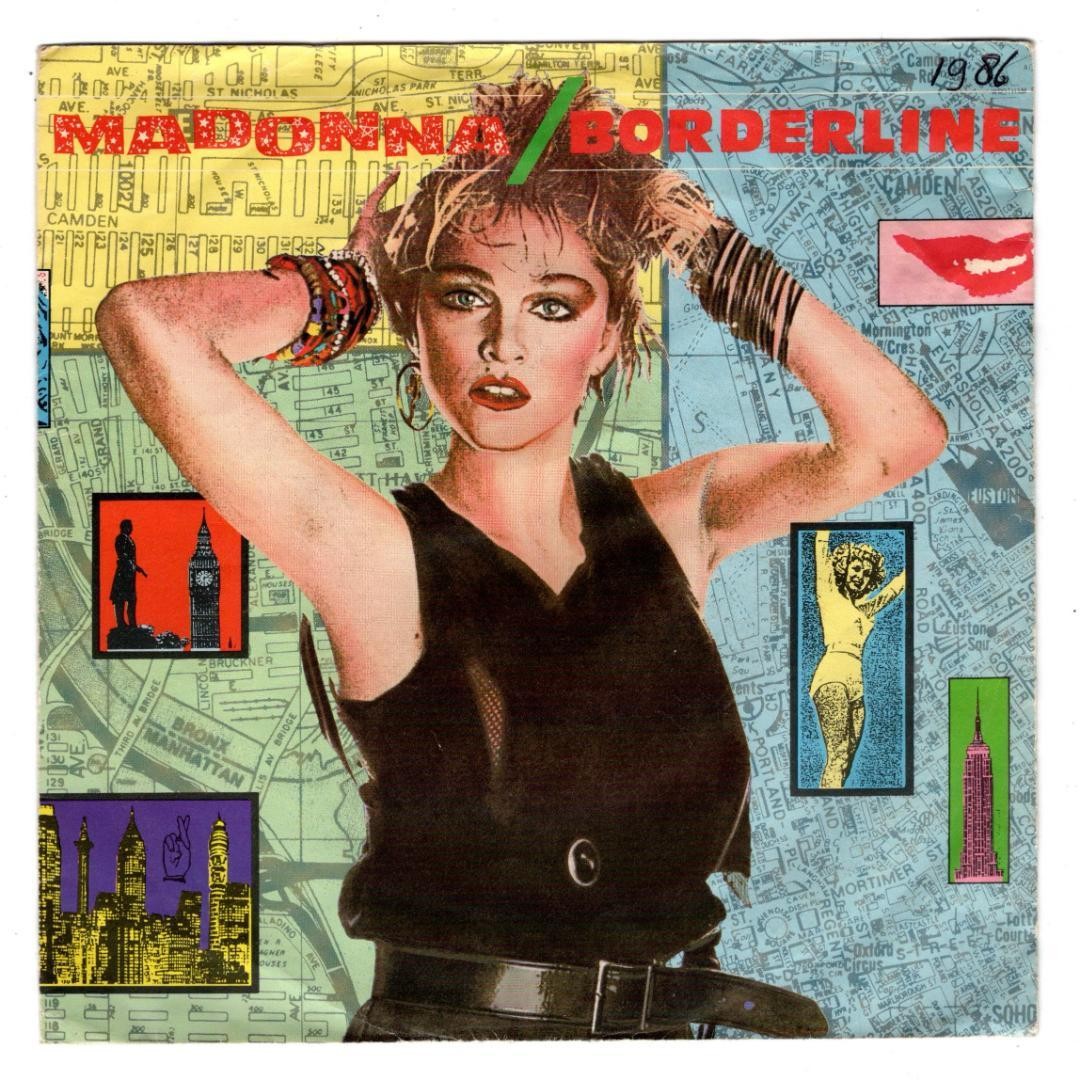 Disco in vinile Madonna Borderline 7" quasi nuovo disco funk electro synth-pop