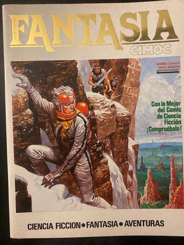Cimoc Fantasía 3. Números 12, 13 y 14. 1981.