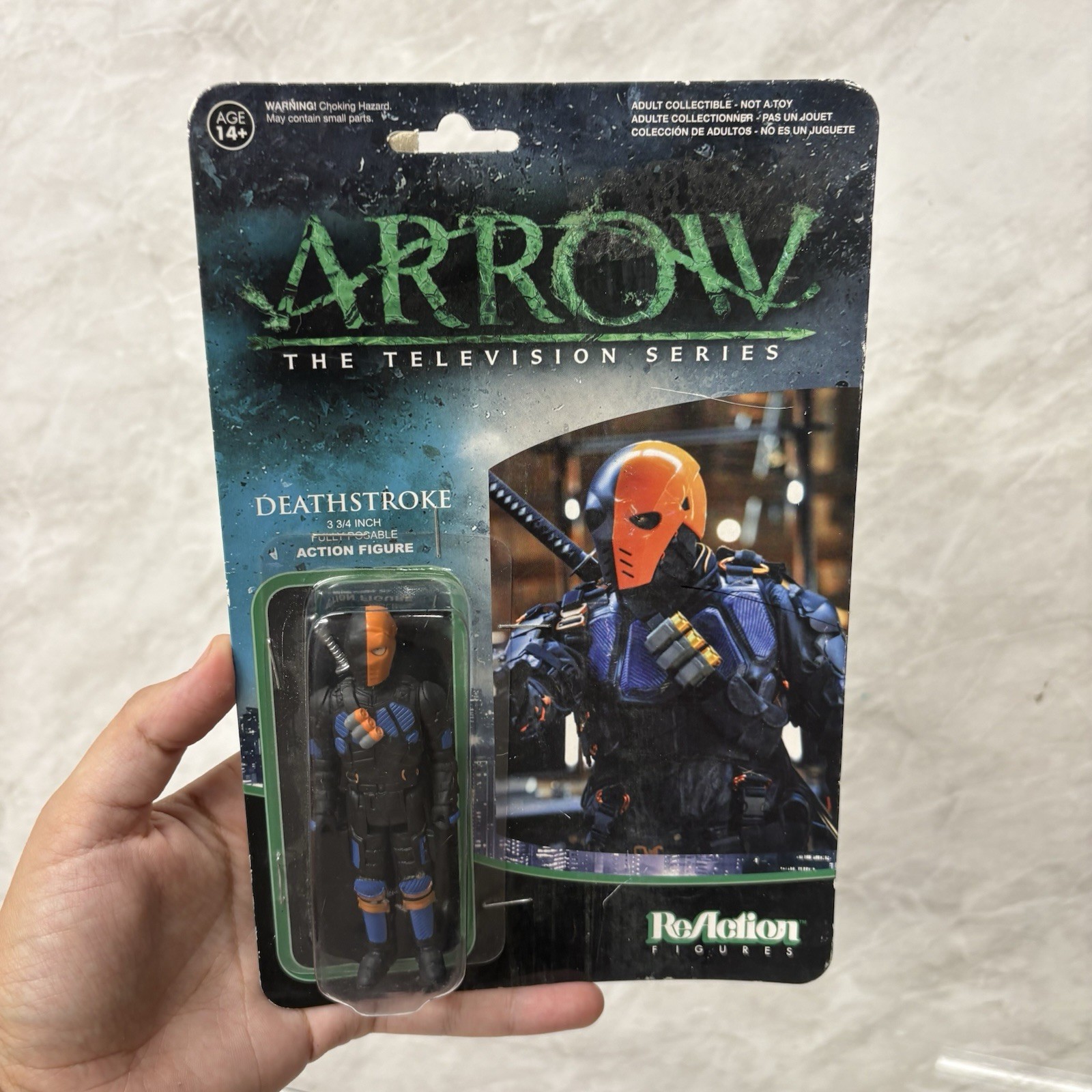 Modellino Funko Reaction Arrow Deathstroke 