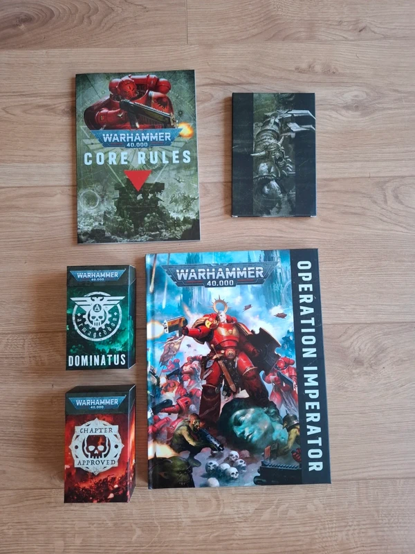 Armageddon V11 books an cards (English)