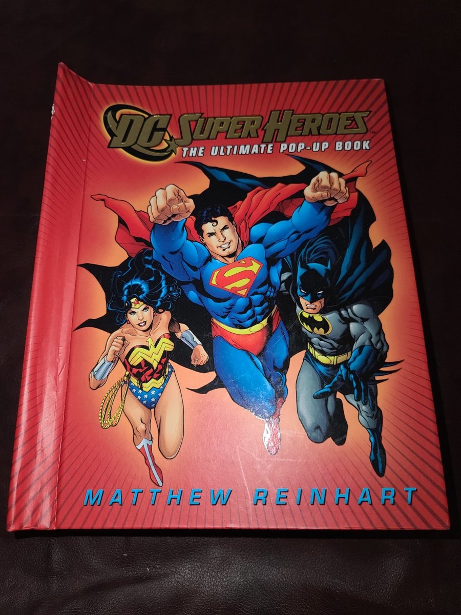 DC Comics Super Heroes The Ultimate Pop Up Book Matthew Reinhart 2010 copertina rigida