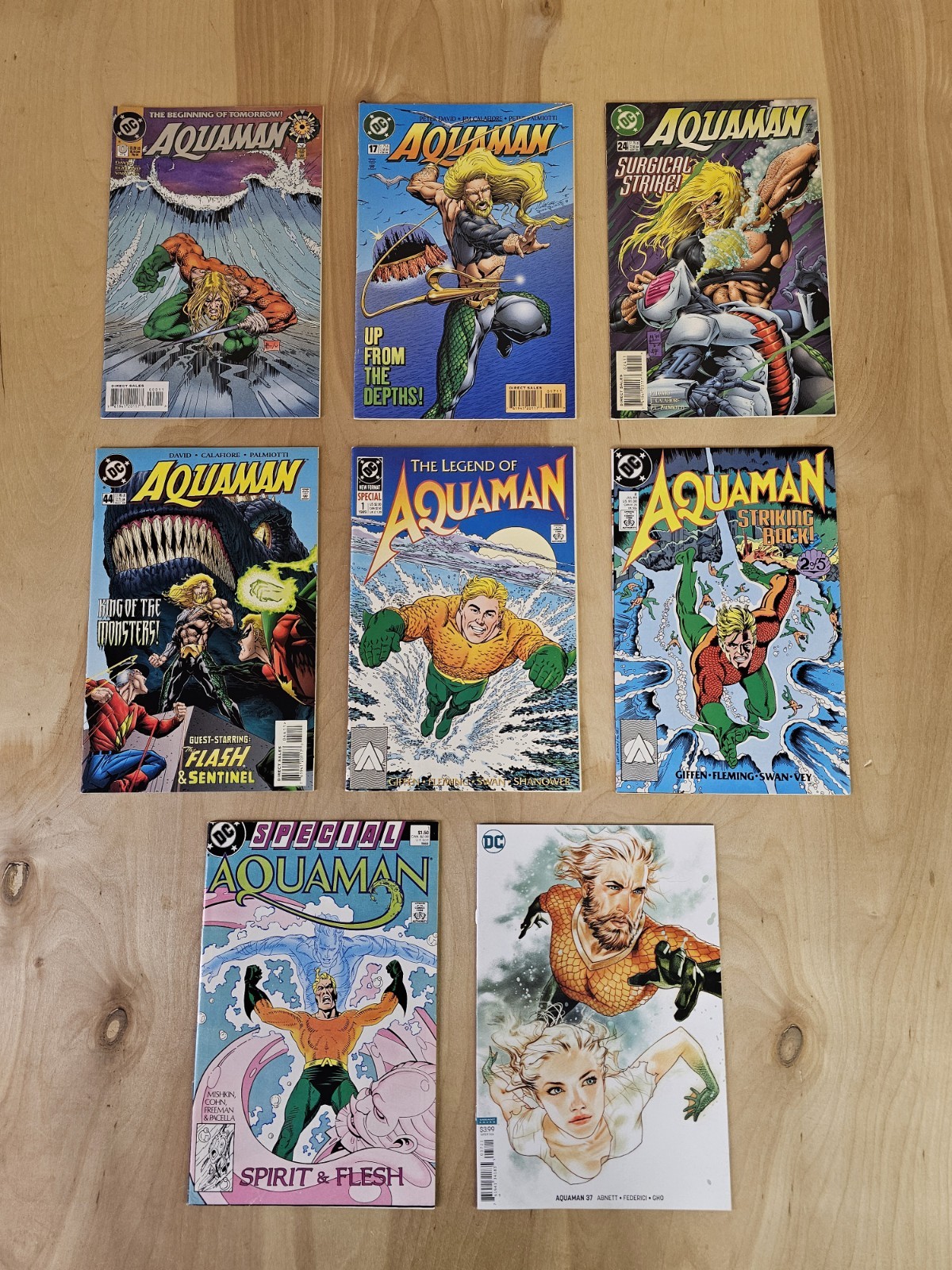Lotto fumetti Aquaman lotto misto 8 fumetti