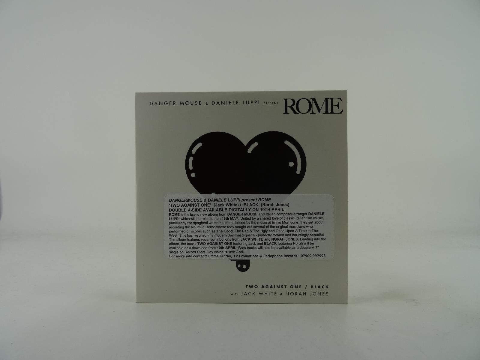DANGER MOUSE AND DANIELE LUPPI ROME (B33) 2 Track Promo CD Single plus Card Slee