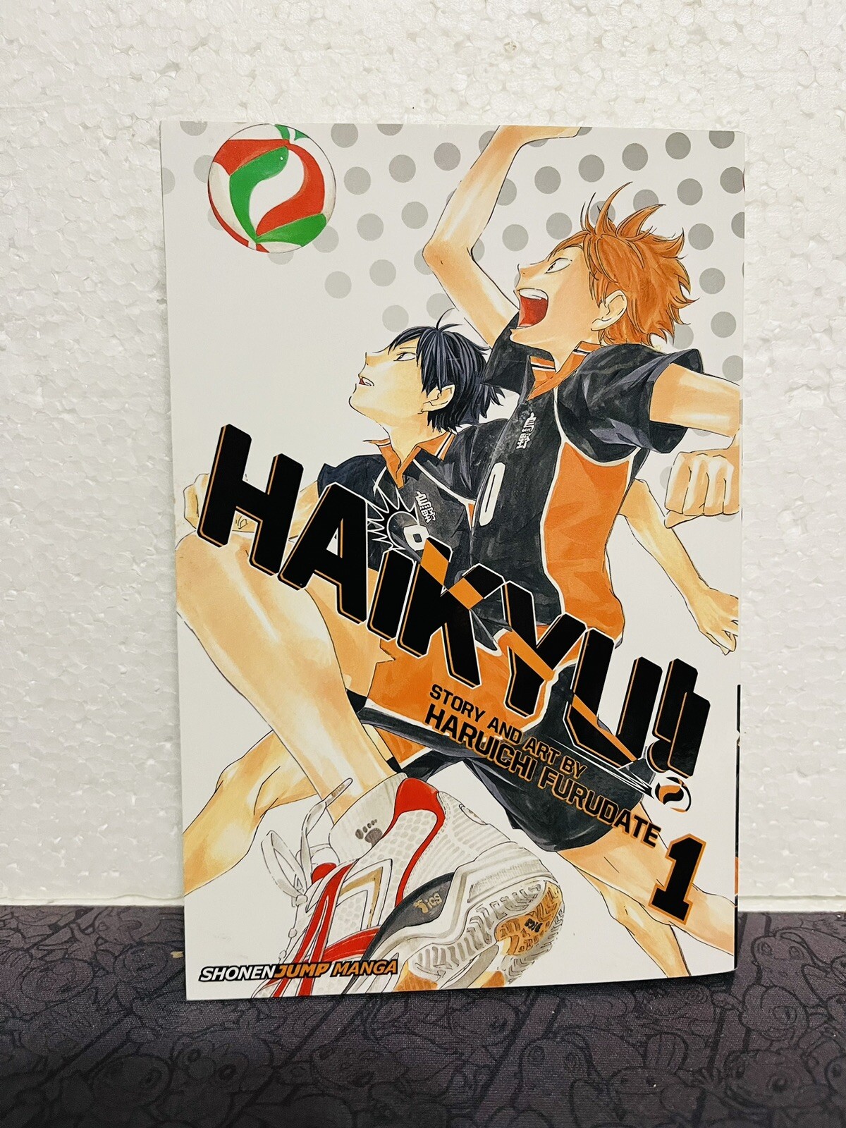 Haikyuu Haikyu Volume 1 Manga 1° Prima Edizione Stampa Inglese Vol VIZ