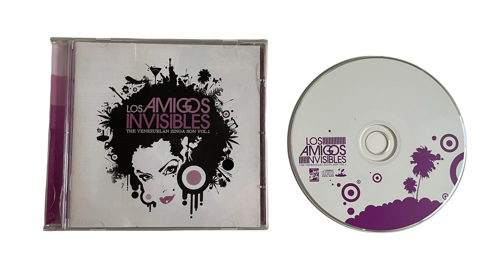 Los Amigos Invisibles – Venezuelan Zinga Son Vol. 1 CD 2003 Luaka Bop
