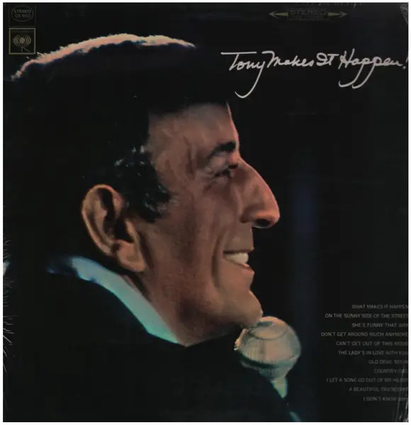 Tony Bennett Tony Makes It Happen! NEAR MINT Columbia Vinyl LP