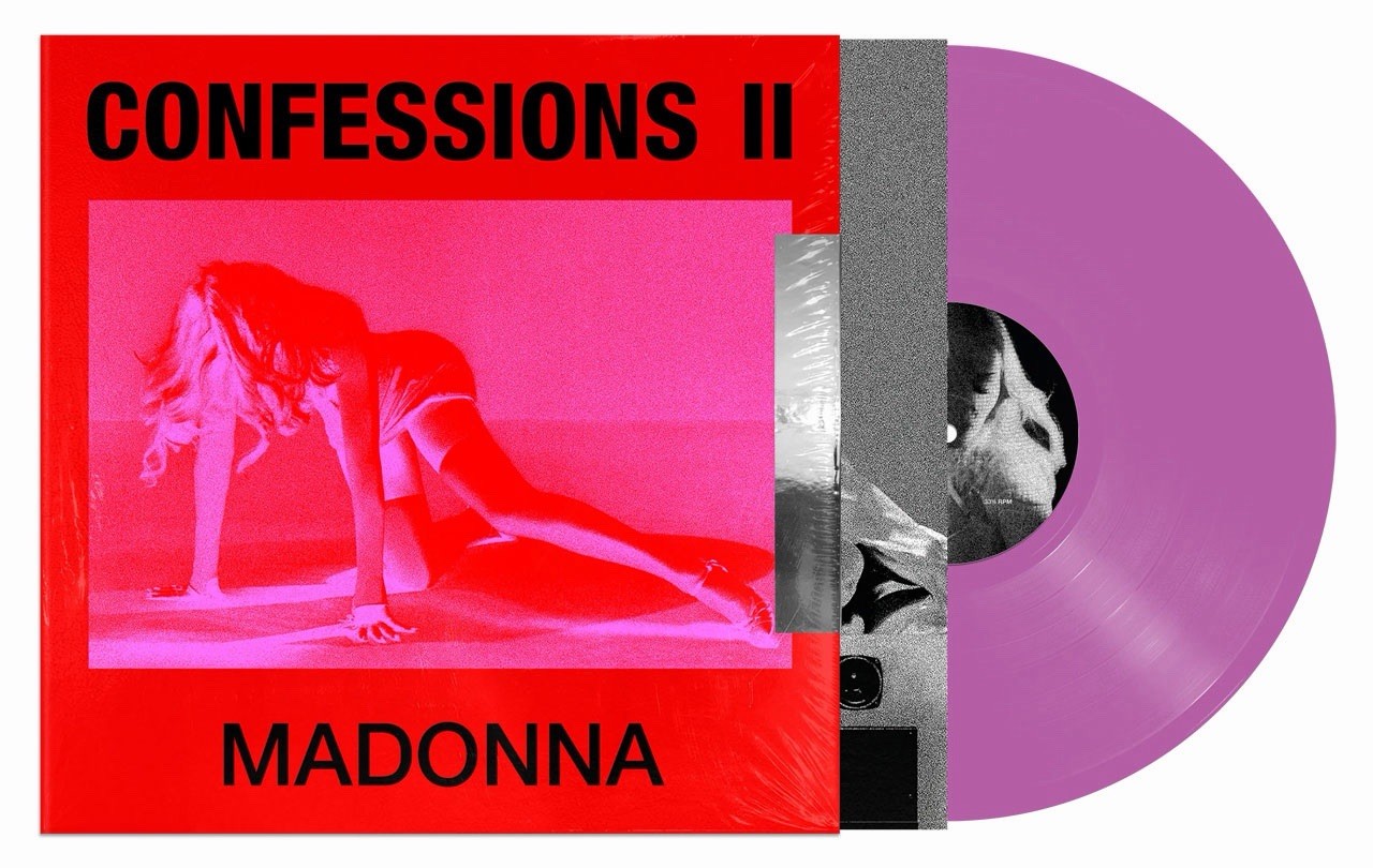 Madonna - Confessions II Violet Vinyl LP Alt Cover Community Exclusive SEALED