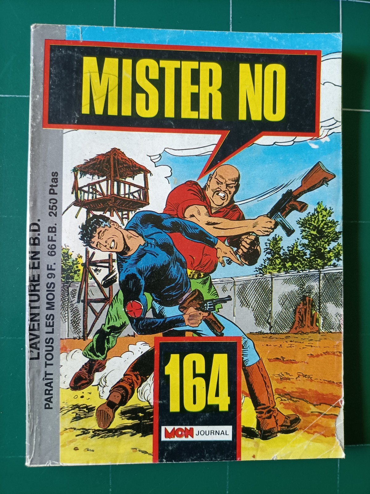 MISTER NO  n°  164    /  AOÛT    1989  /   ME   / MON JOURNAL