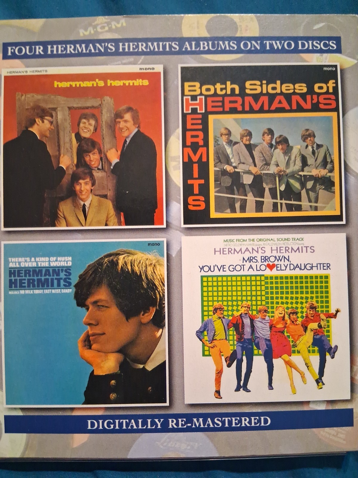 Four Hermans Hermits Albums On Two Cds