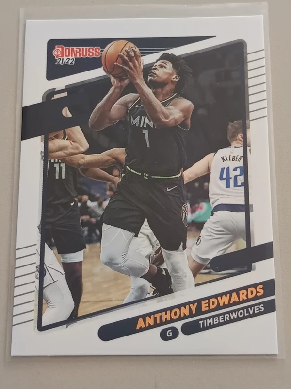 Carte NBA Anthony Edwards - Panini Donruss 2021-22 (N°175)