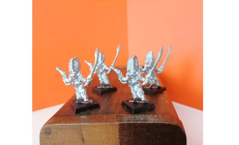 Eldar Howling Banshee Exarch Aeldari 4x Warhammer 40K metallo