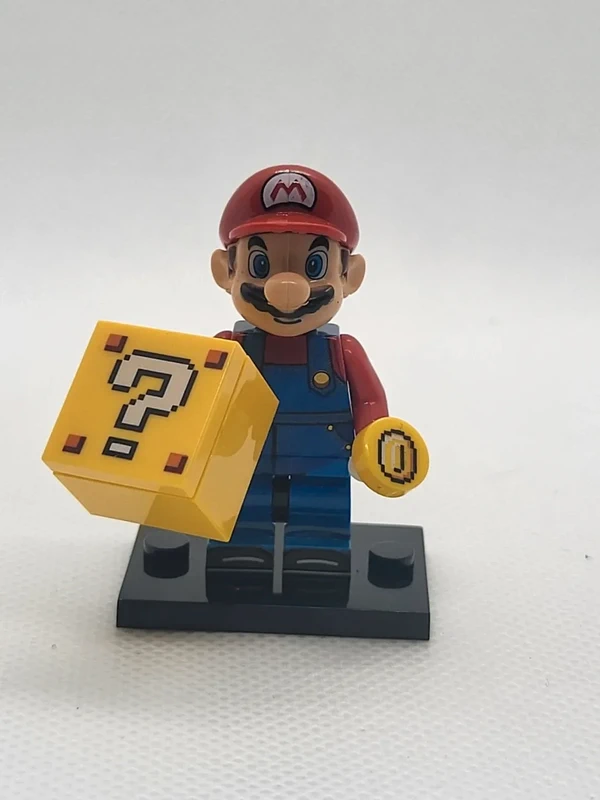 Figurine type Lego - super Mario - Mario (Lego-style Figure)
