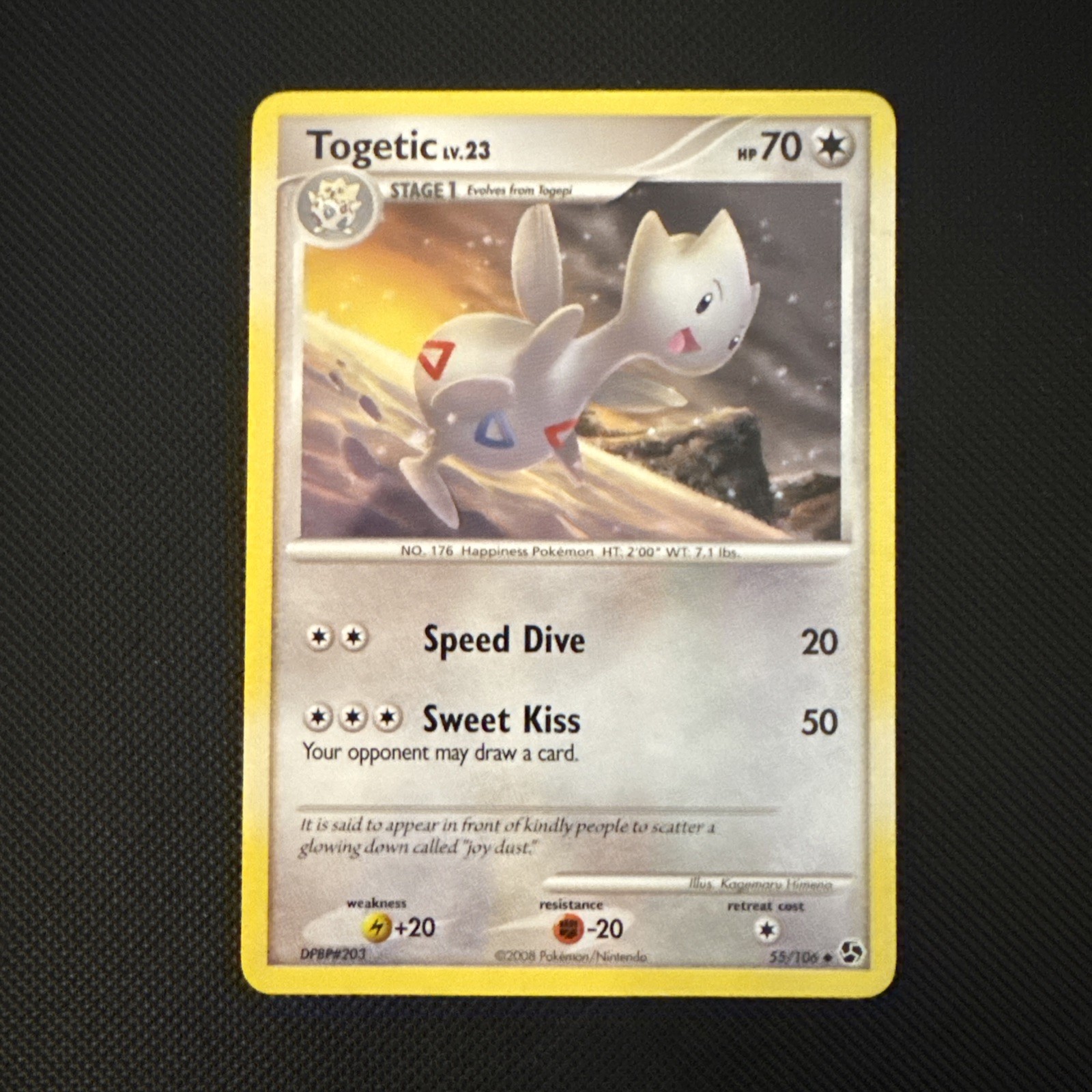 Togetic 55/106 Grandi Incontri Pokemon Regolare S513