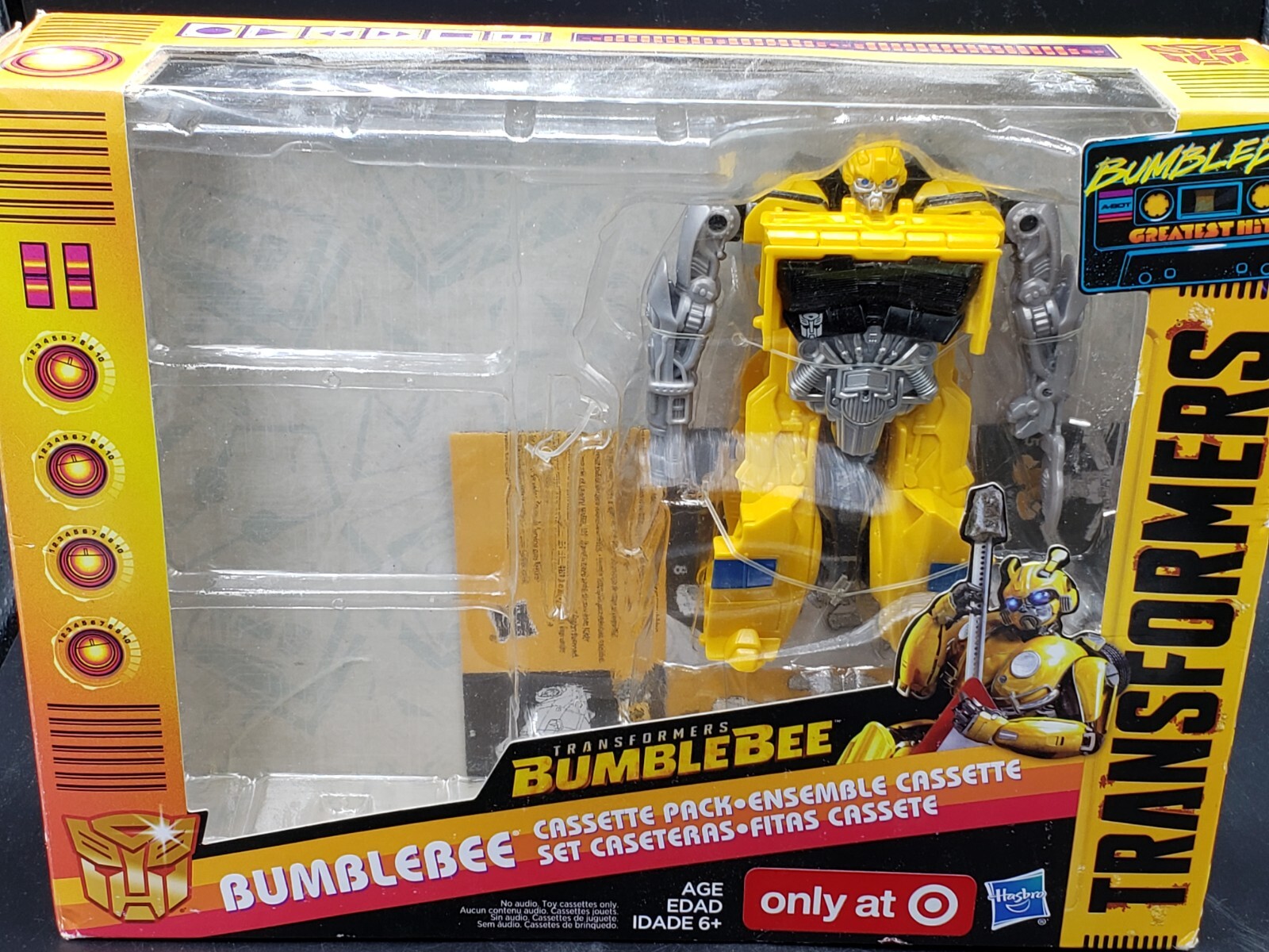 Transformers Bumblebee Greatest Hits Target Exclusive 1-Step Action Figure 2018