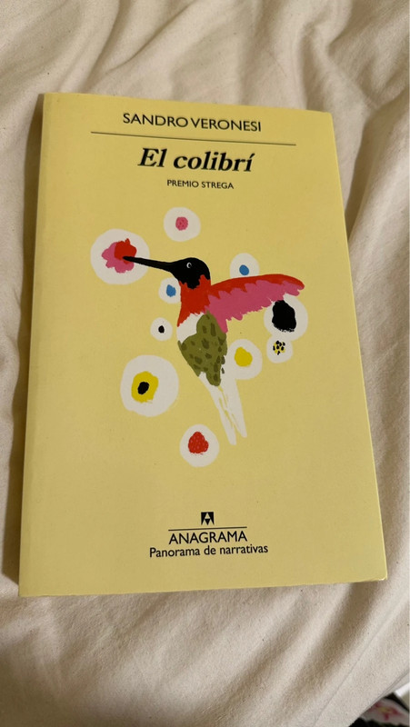 Libro el colibrí Sandro veronesi
