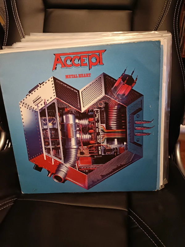 Accept – Metal Heart Lp Vinyl Belgium 1985