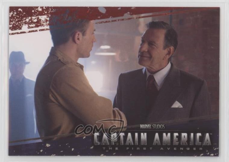 2011 Marvel Studios Capitan America Il primo senatore vendicatore Brandt è #34 g7i
