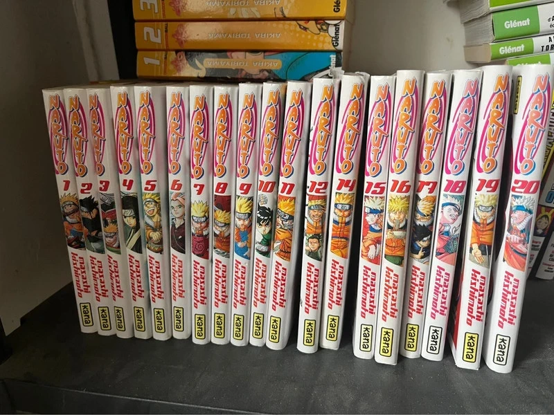 Manga naruto de 1 à 20