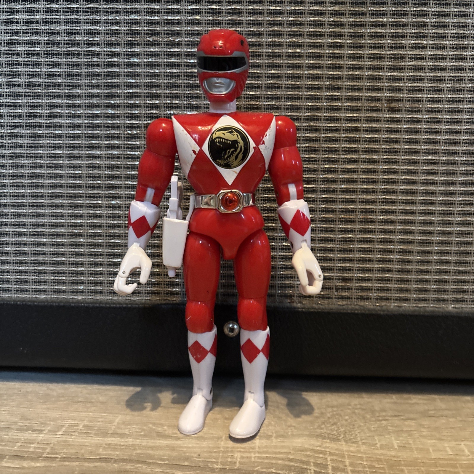 Jason Red Ranger 8" Figure w/ Blaster 1993 Bandai Mighty Morphin Power Rangers