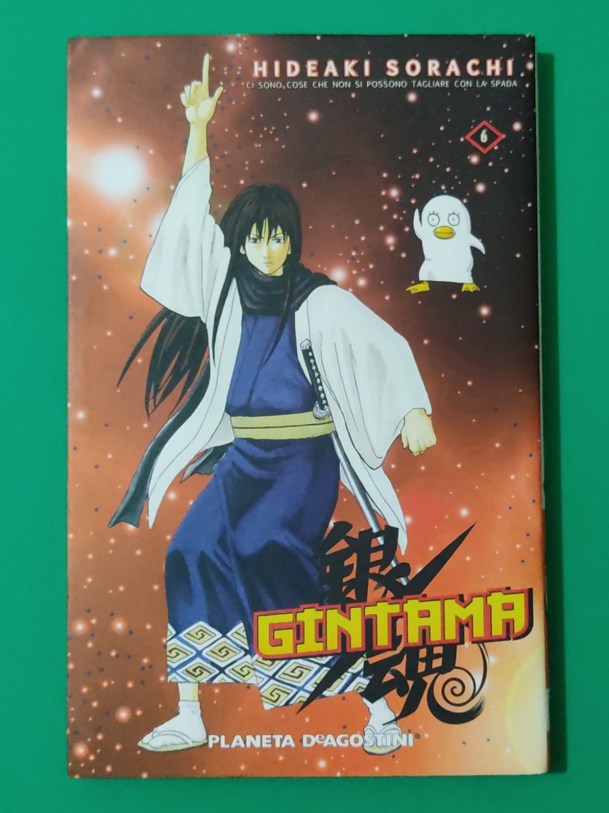 Gintama n.6 "Hideaki Sorachi" Manga Planeta DeAgostini