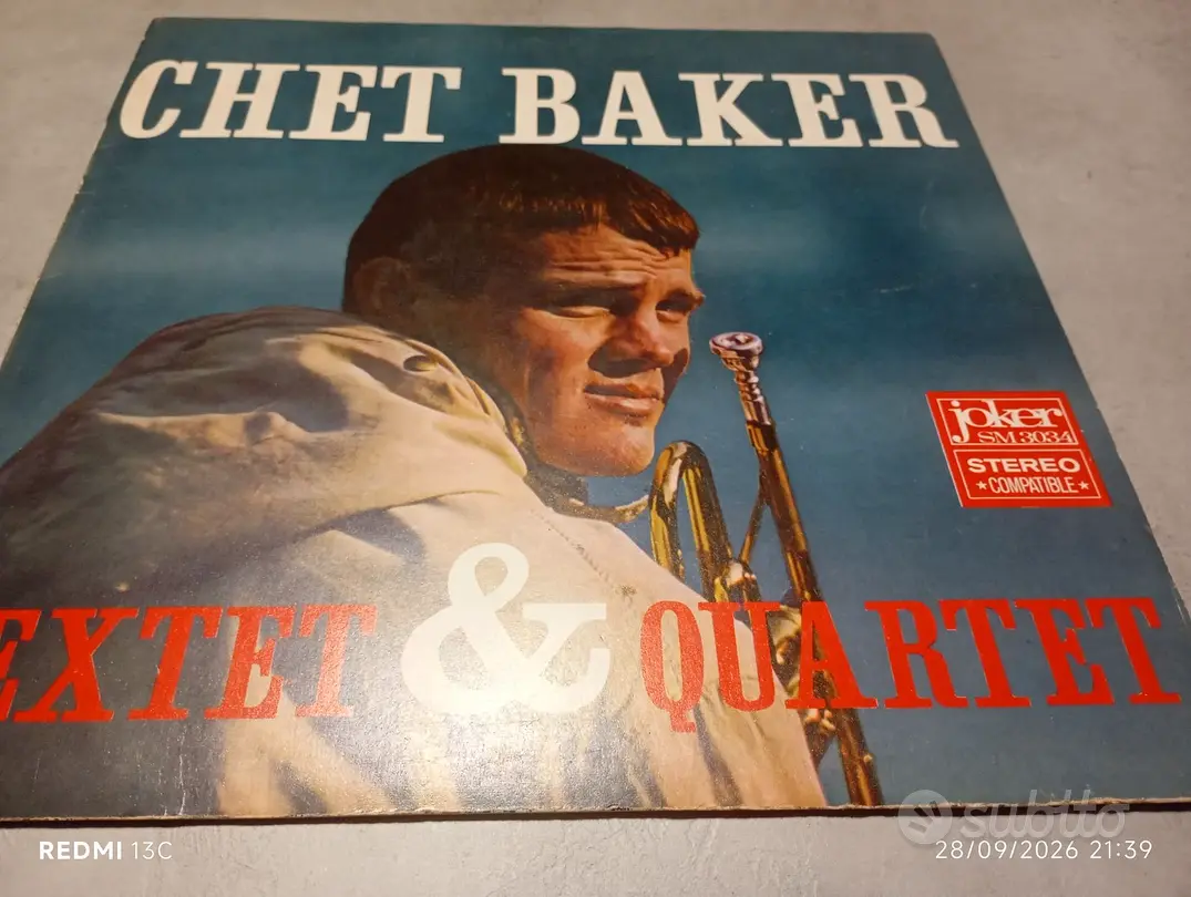 Vinile Chet Baker Sextet & Quartet 1967 Joker I