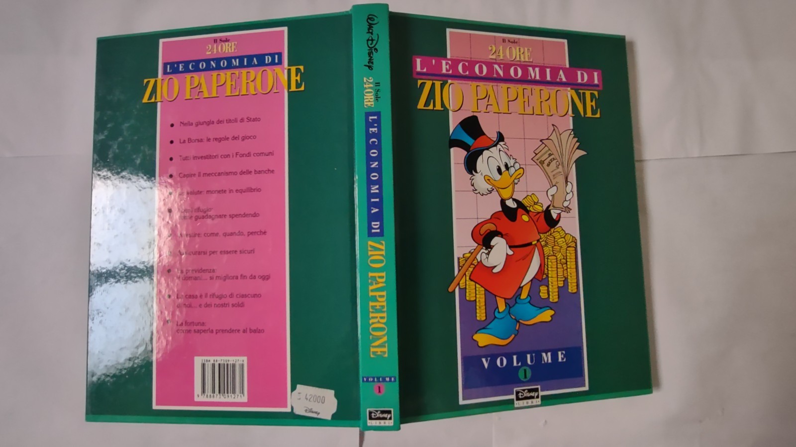 L'Economia Di Zio Paperone Volume 1 Il Sole 24 Ore  Disney