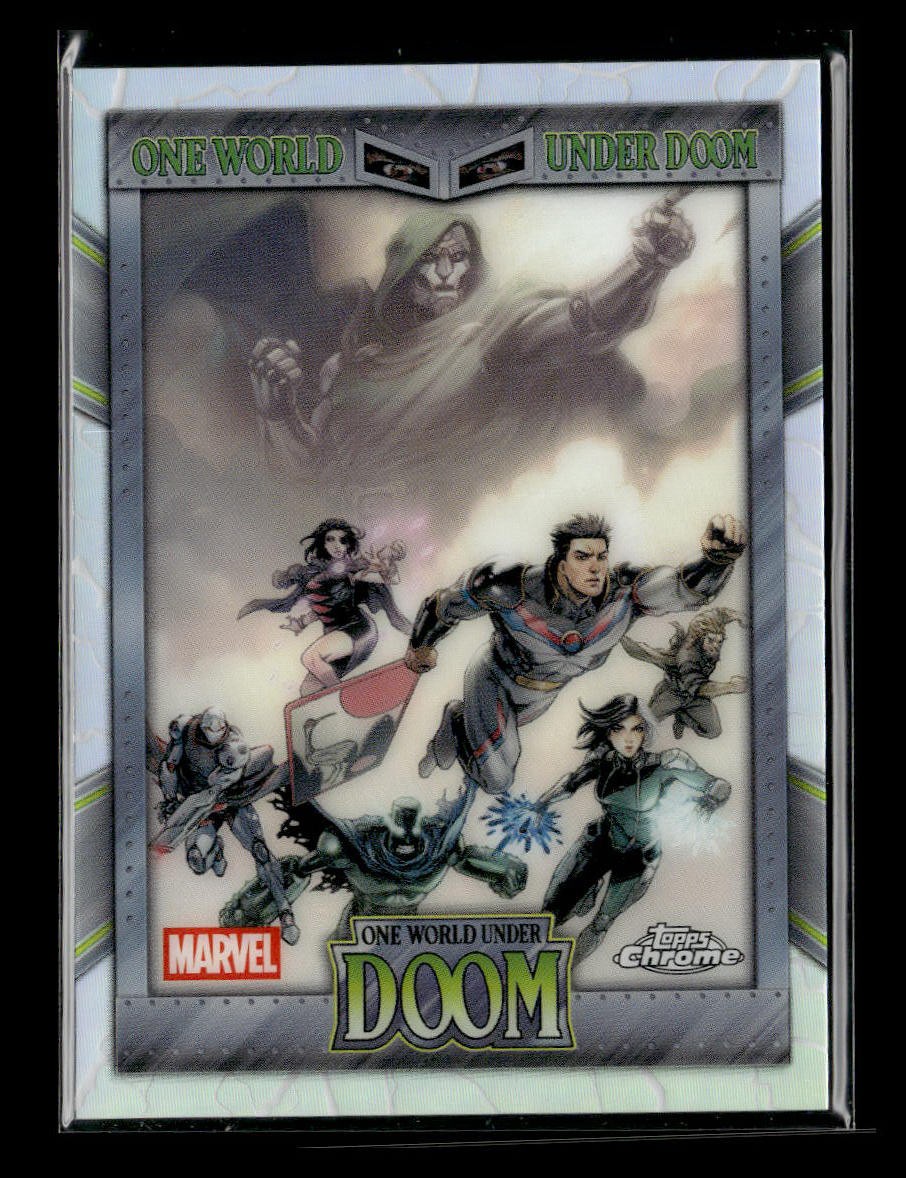 2026 Topps Chrome Marvel Comics One World Under Doom #12 #OW-12