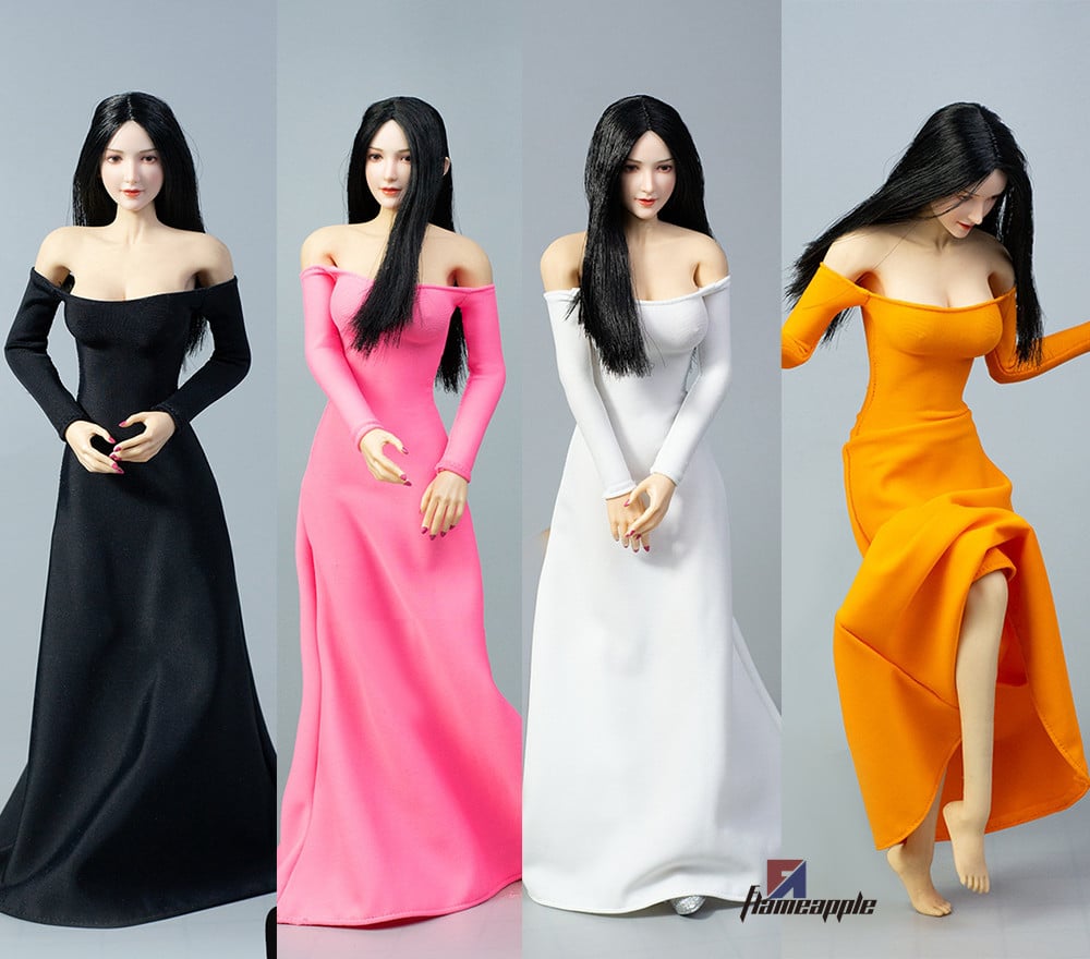 ICE TOYS IC1002 Modellino donna maniche lunghe 1/6 vestito da sera vestibilità 12'' PH