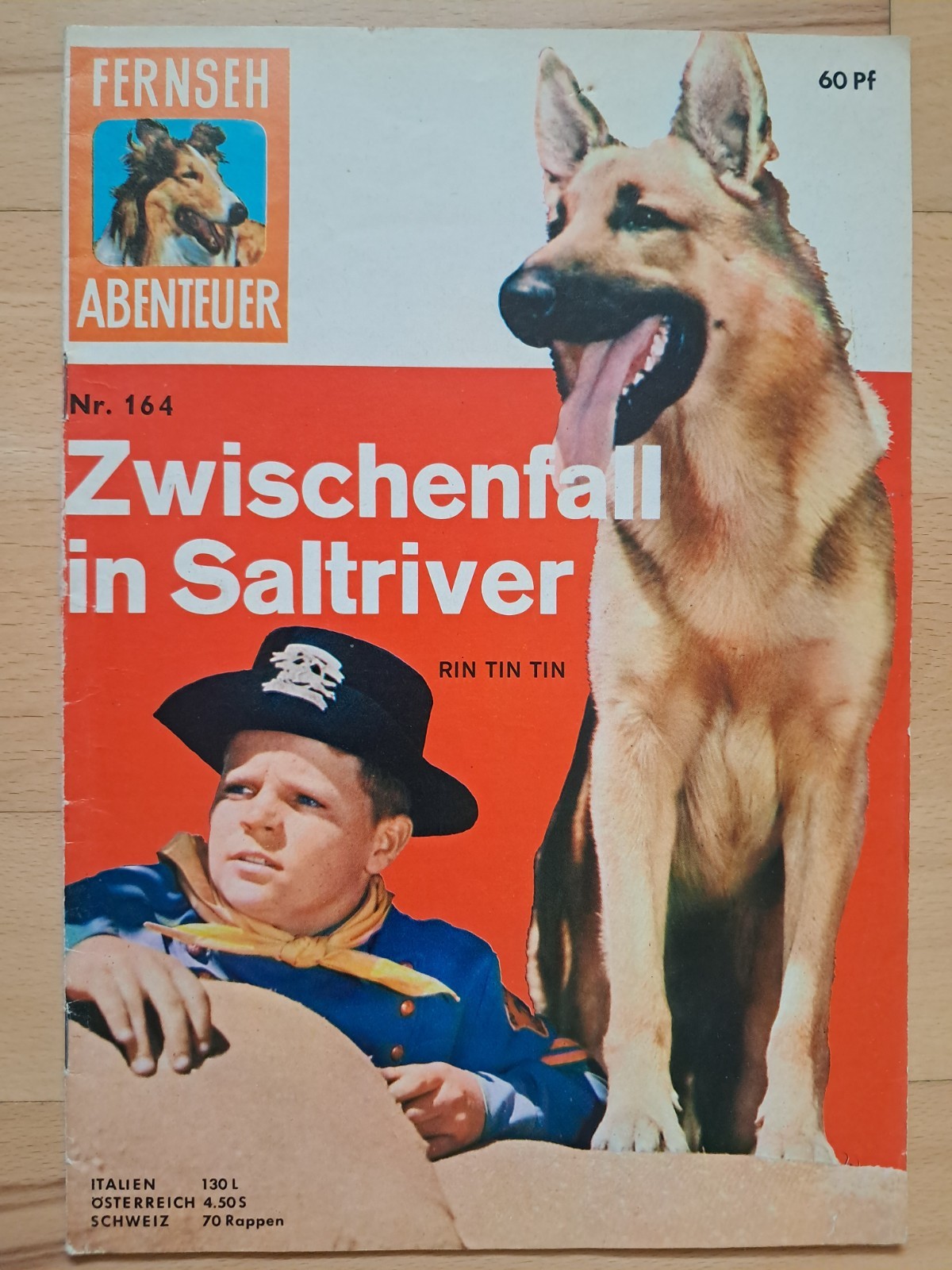 Avventura TV n.164 Rin Tin Tin e Rusty - Z1-2 Comicheft Nuovo Tessloff