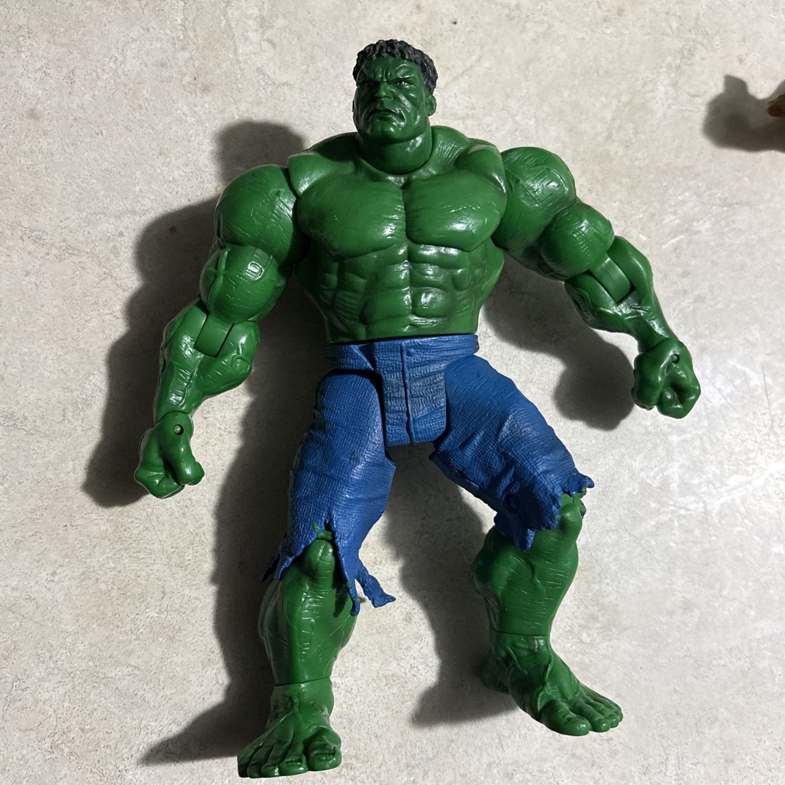2003 Marvel The Hulk Movie Action Figure The Hulk 7" Punching Action