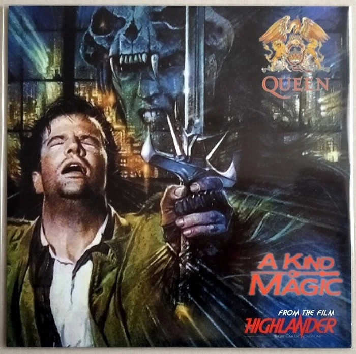 Queen 45 giri 7'' A Kind of Magic "Highlander" OST Soundtrack colonna sonora Karaoke