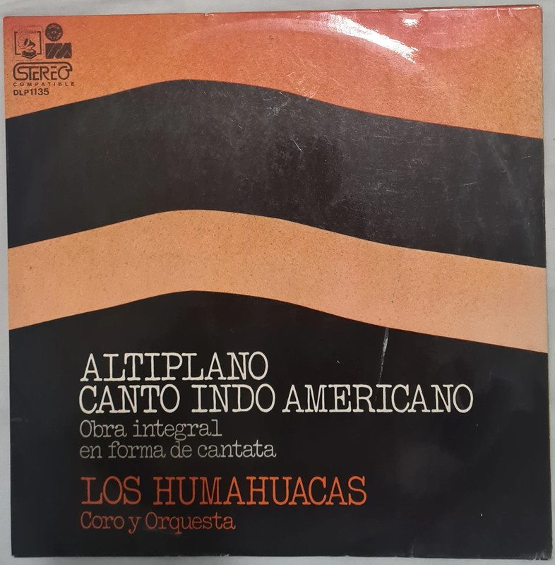 LP - Los Humahuacas - Altiplano: Canto Indoamericano (Folk)