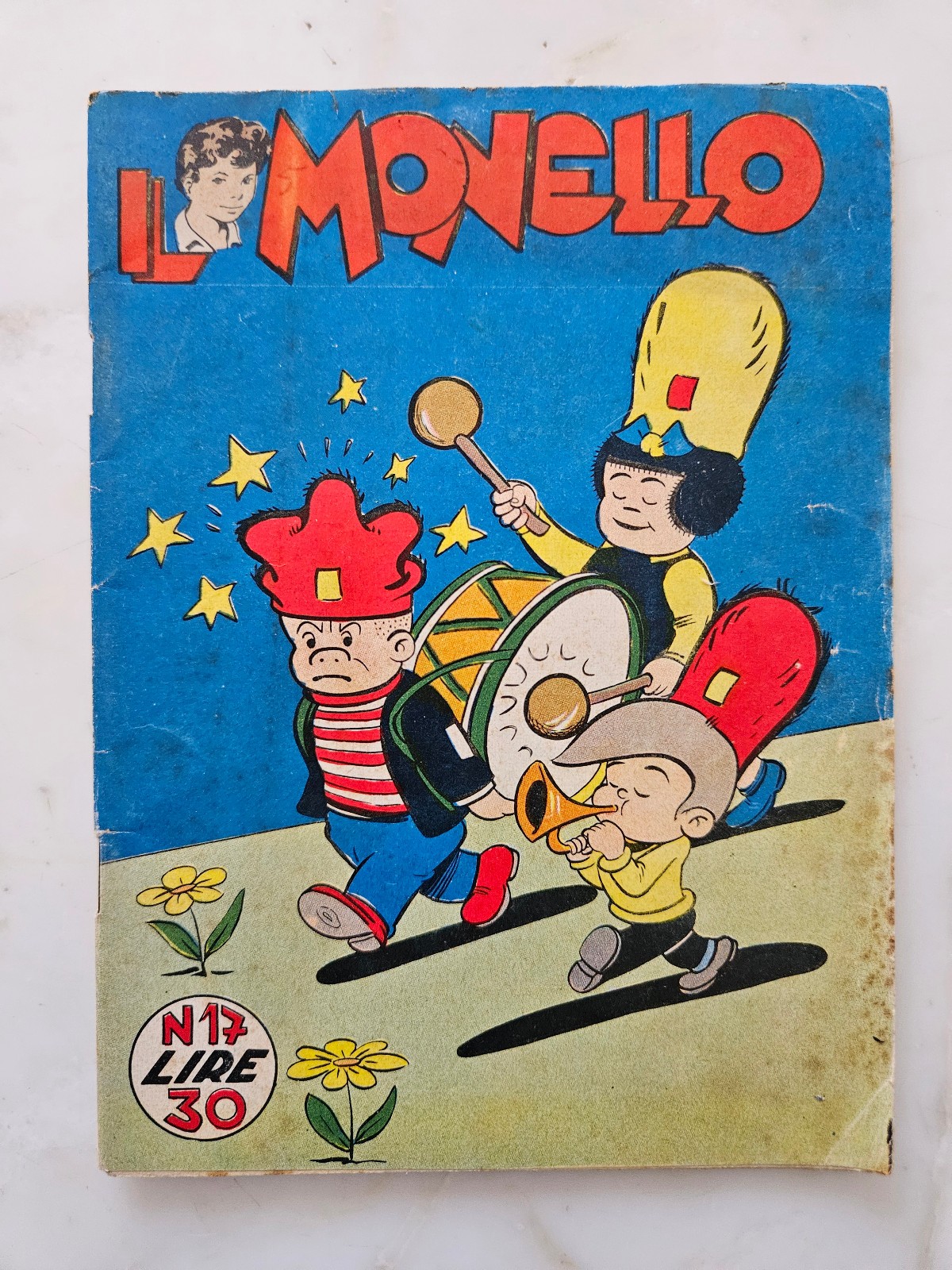 c5) IL MONELLO  n.   17 - ed. Universo 1955 -  ottimo