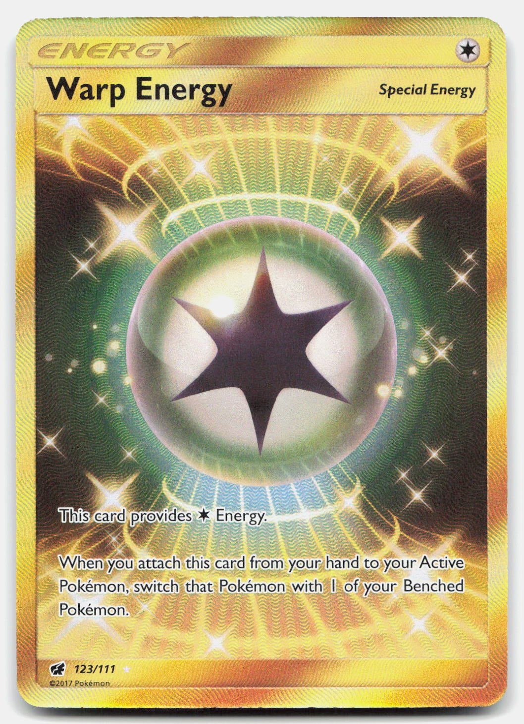 Warp Energy (Segreto) Holofoil [SM04 - 123/111]NM