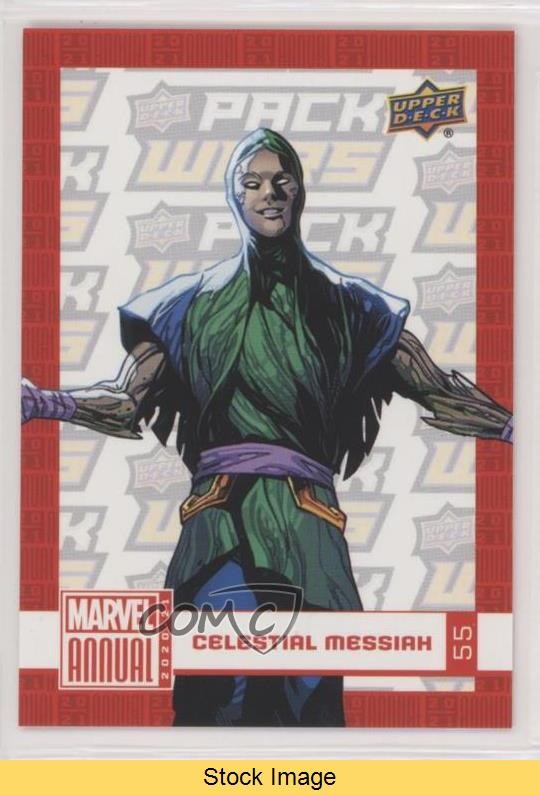 Upper Deck Marvel Annual Pack 2020 Guerre Premio Victor Messia Celeste LEGGI 00jz