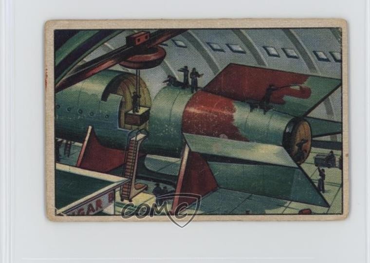 1951 Bowman Jets razzi astronauti che vedono un razzo costruito #2 1n94