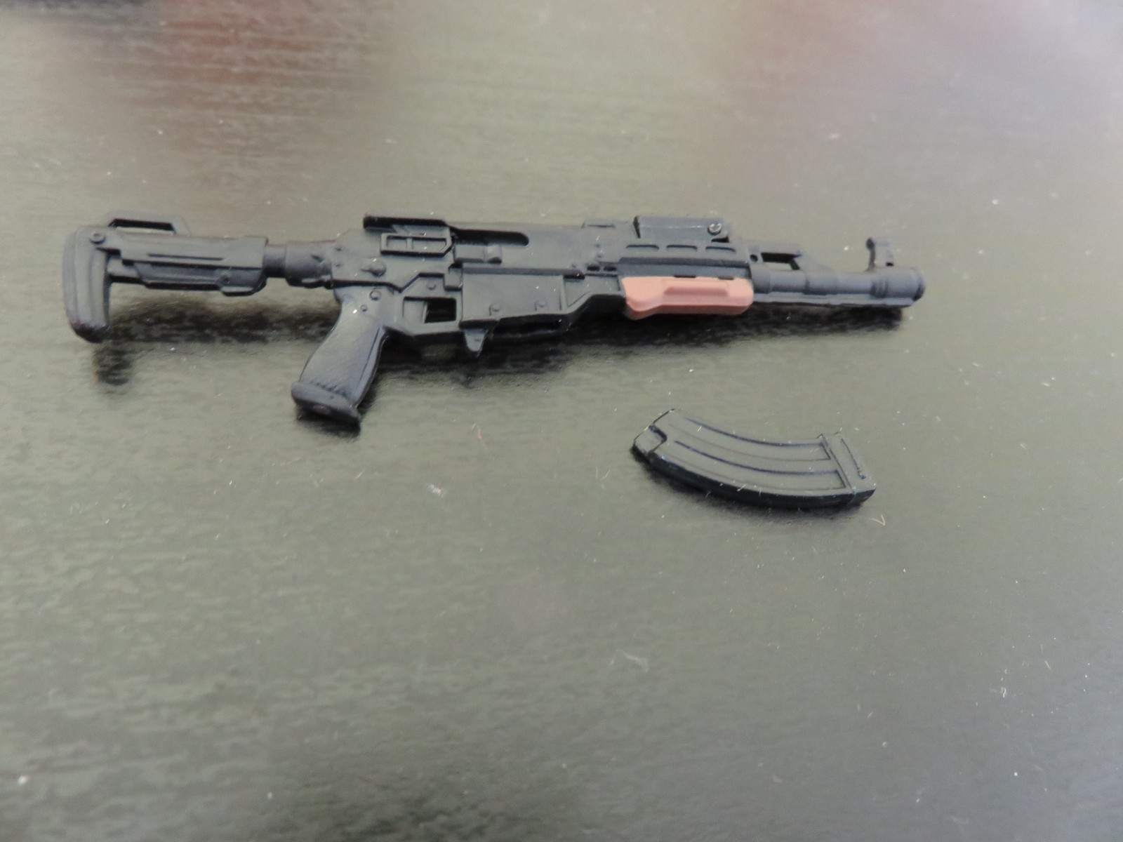 Hasbro GI JOE CLASSIFICATO UFFICIALE COBRA #37 AK-47 con clip 6" parte foraggio