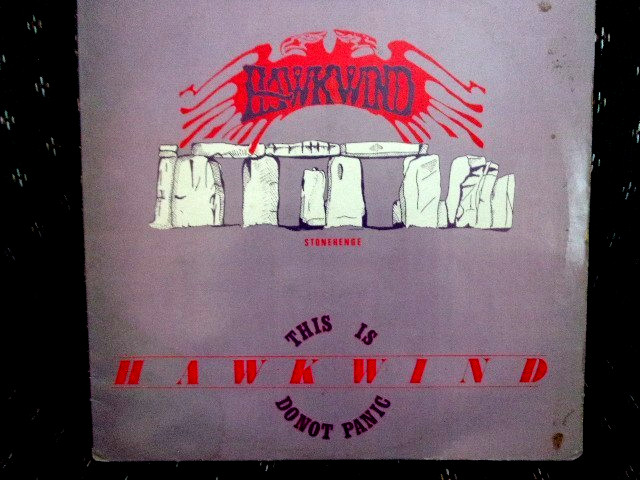 Hawkwind Stonehenge Do Not Panic Live vinyl 2LP 1984 VG/VG Plays great.
