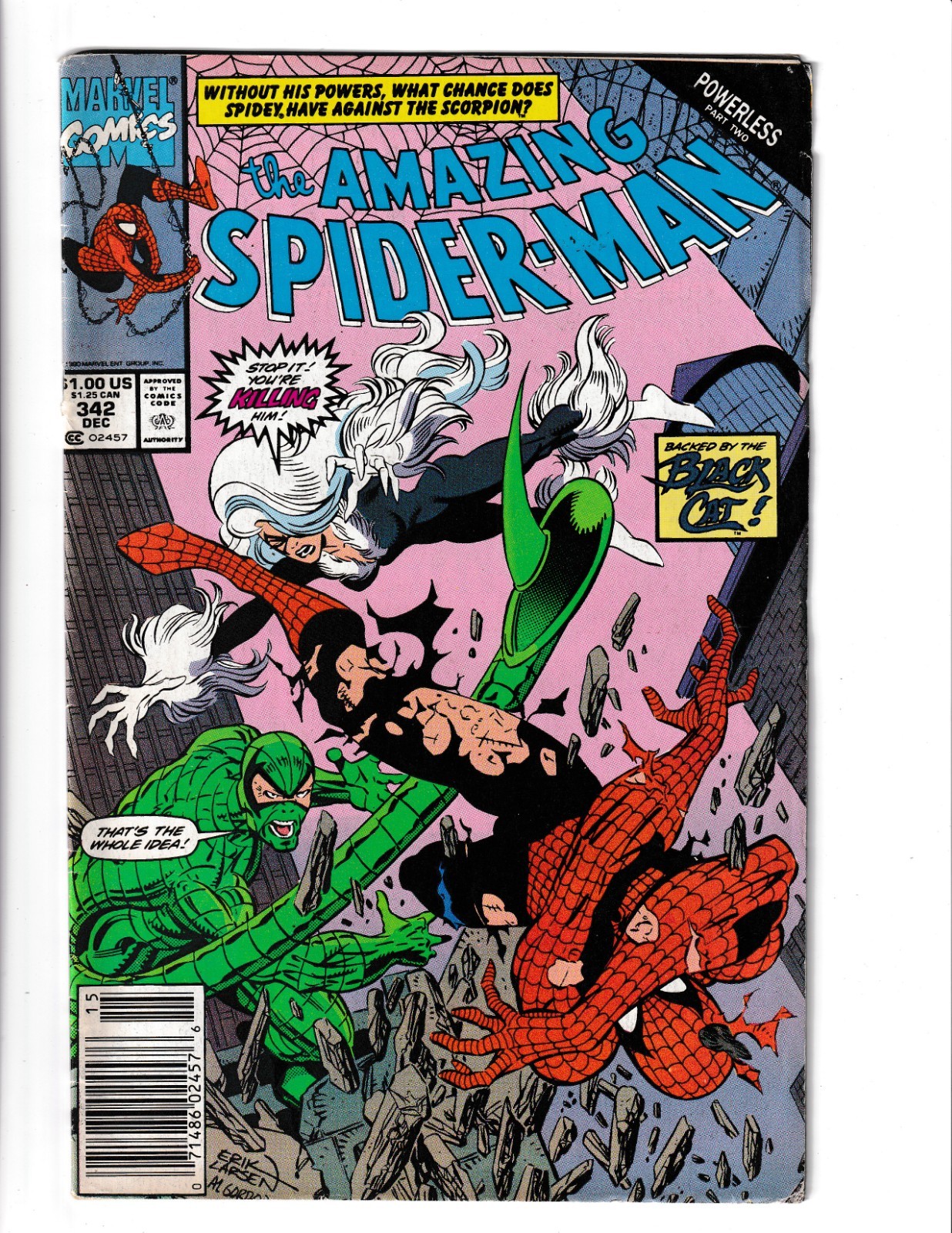 The Amazing Spider-Man #342 (Marvel Comics dicembre 1990)