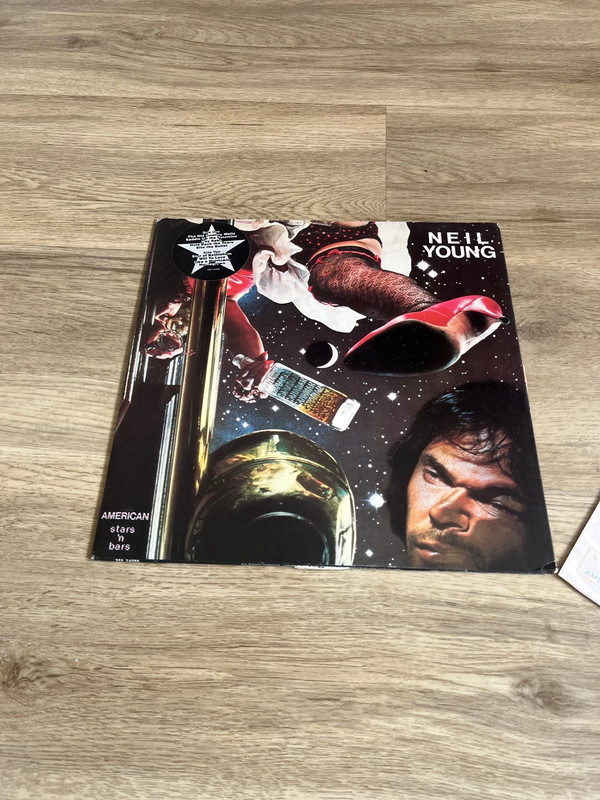 Neil Young American Stars 'n Bars vinyl lp