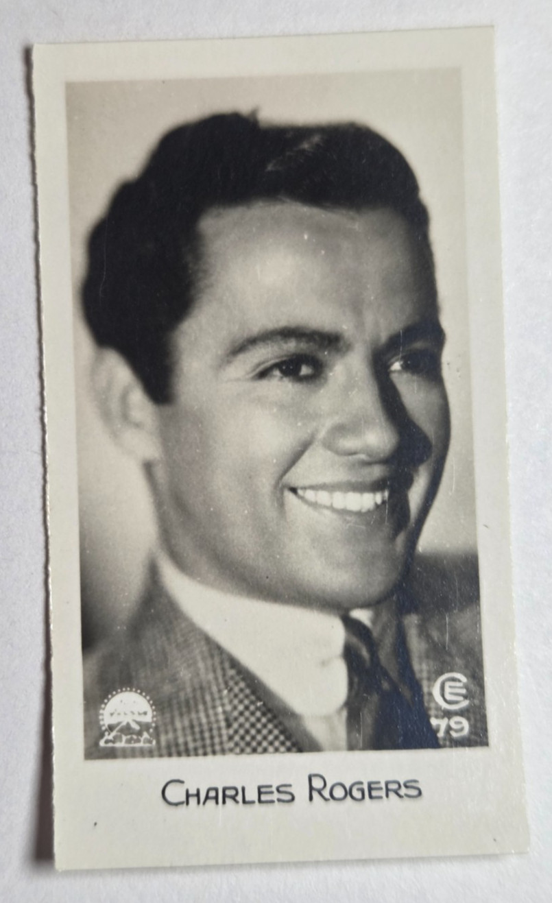 1932 Bridgewater Film Stars 1st Series #79 Charles Rogers (A)