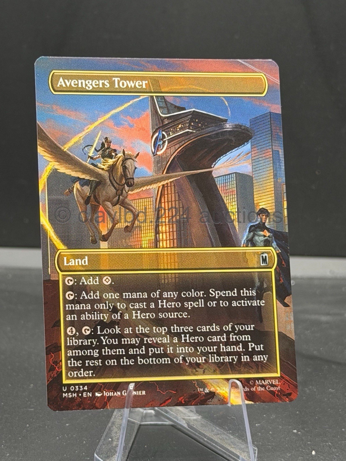 MTG 2026 MARVEL SUPER HEROES - Torre dei Vendicatori - Borderless Non Comune #0334