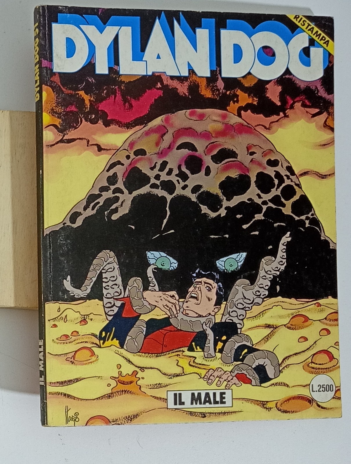 I148990 DYLAN DOG n. 51 - ll male - Bonelli 1993 (Ristampa)