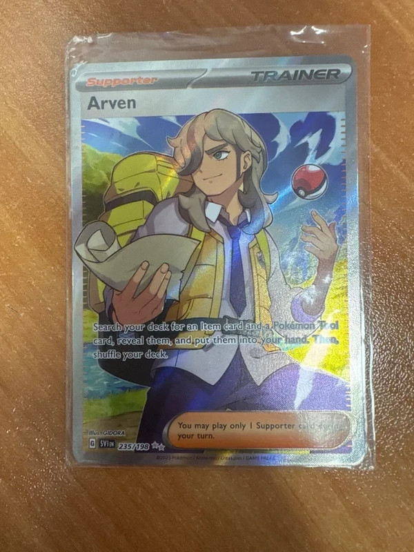 Carta de Entrenador Arven/Damian