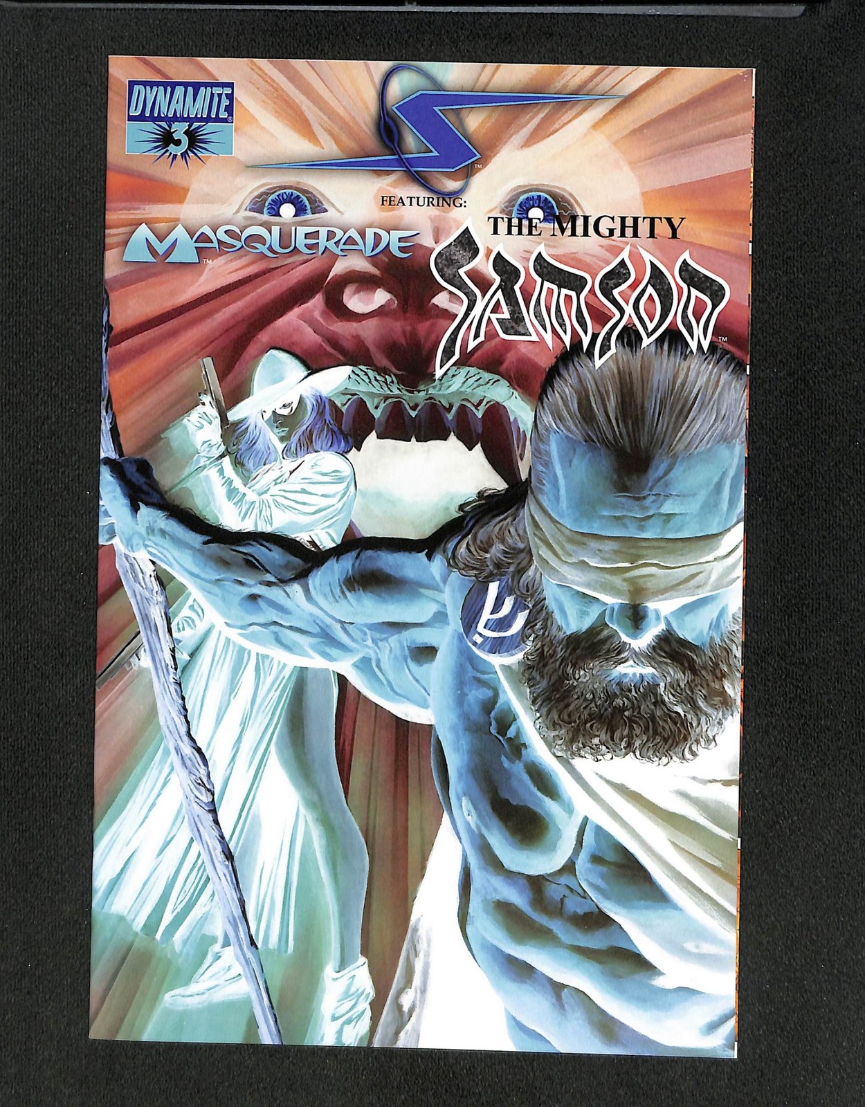 Project Superpowers #3 RI - Alex Ross - Variante negativa Dynamite Entertainment